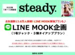 【steady.】2022年7月～12月売LINE MOOK企画